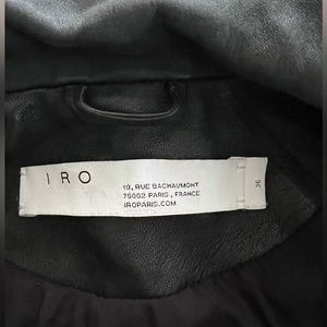 IRO leather jacket